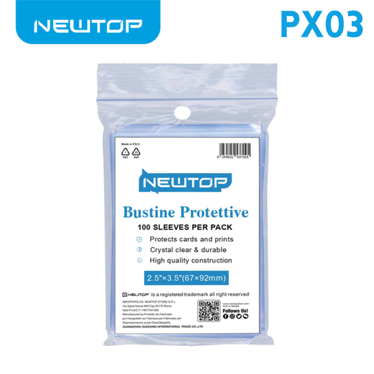NewTop - Standard size collectible card (100 card sleeves)
