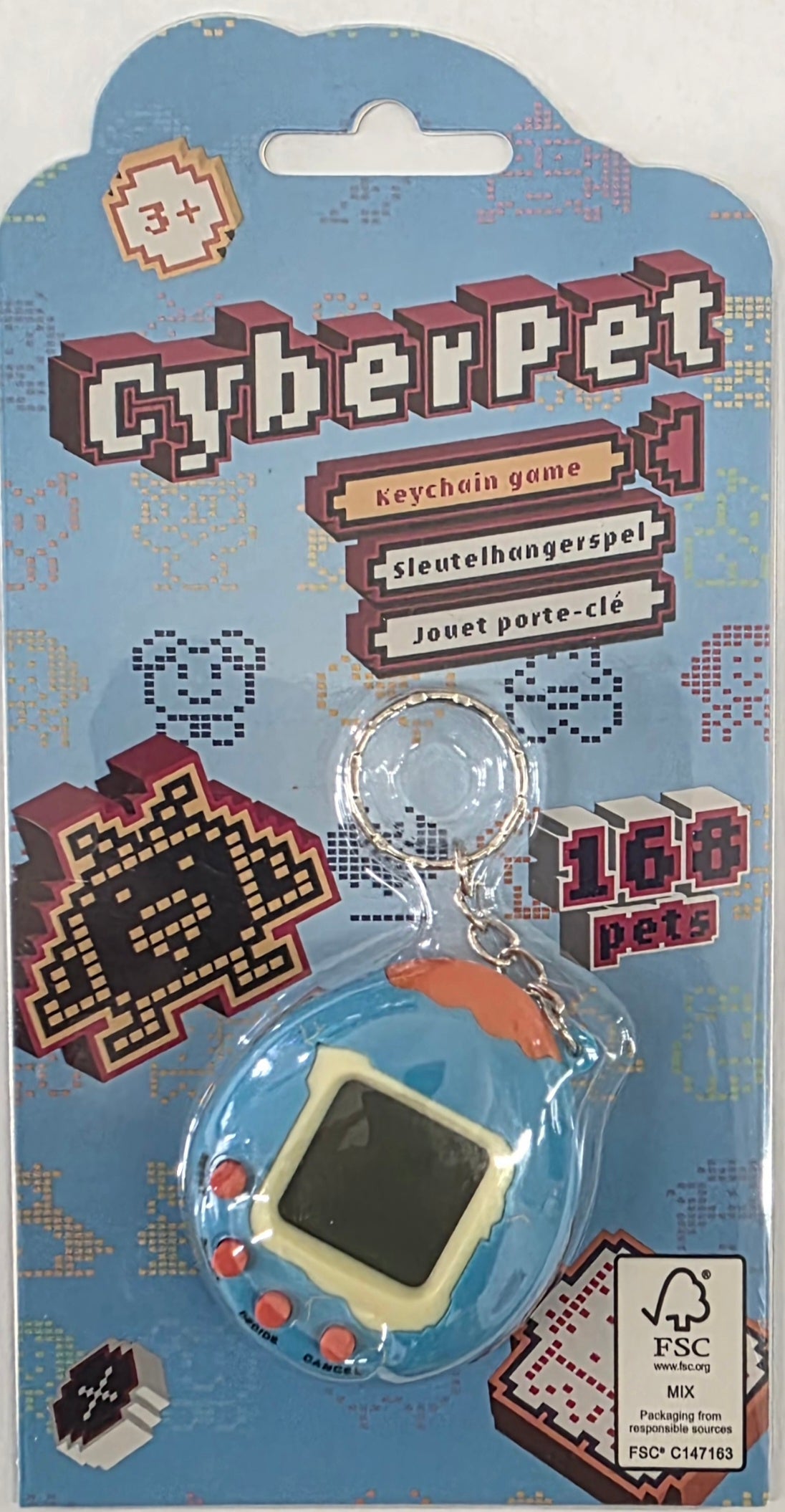Tamagotchi - Cyberpet - Blu - 168 Pet