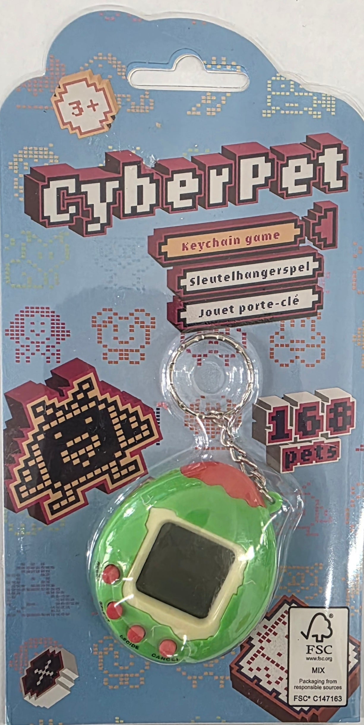 Tamagotchi - Cyberpet - Verde - 168 Pet