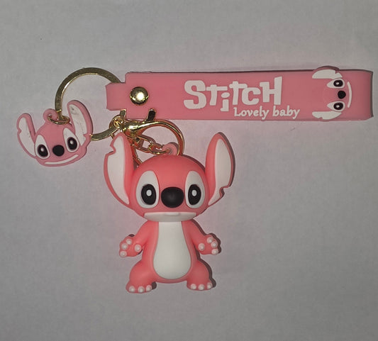 PORTACHIAVI - STITCH - Lovely Baby - Rosa