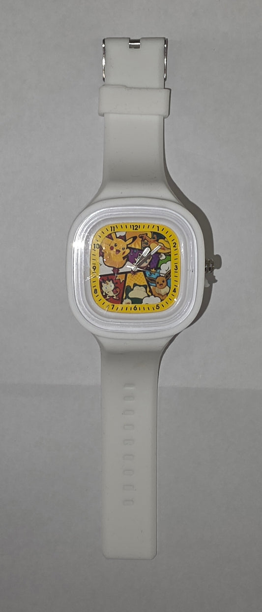 Pokèmon - Orologio Elettronico - Bianco