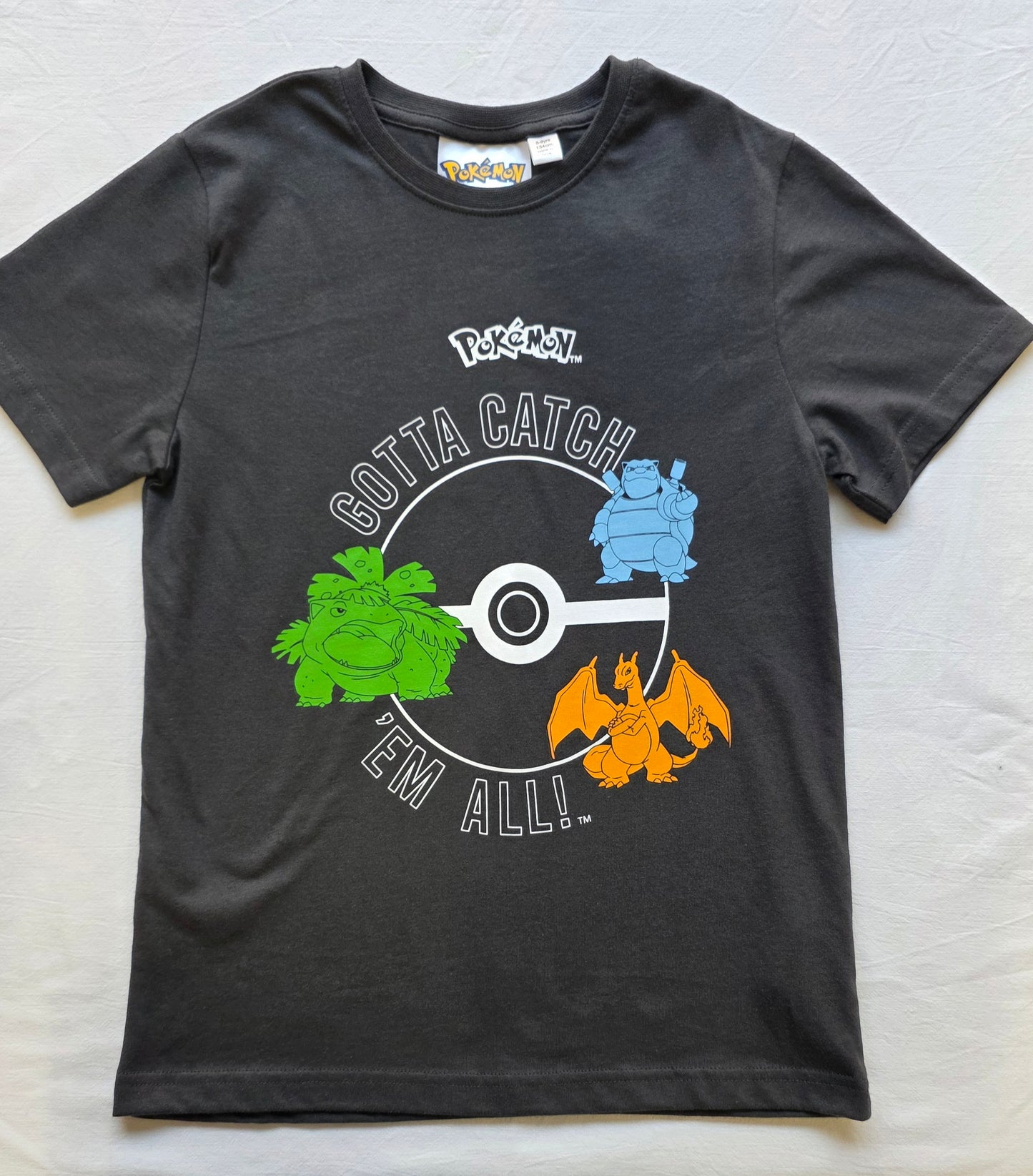 T-Shirt Bimbo - Pokèmon Slate - 8 / 9 Anni