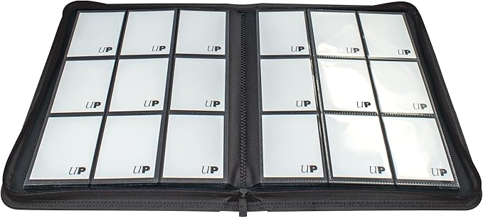 Ultra Pro - Album Zippered 9 Tasche - Black