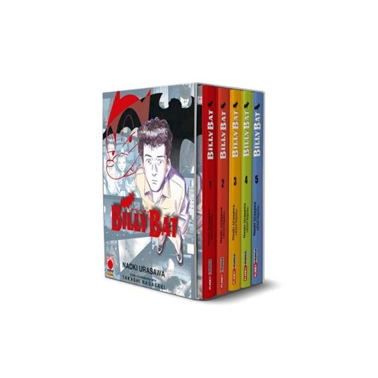 Planet Manga - Billy Bat - Naoki Urasawa - cofanetto vol. 1 - 5