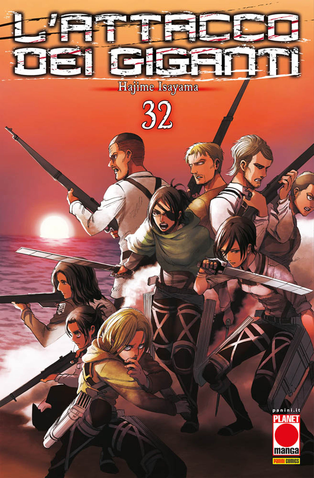 Planet Manga - Hajime Isayama - Attacco Dei Giganti - Vol. 32