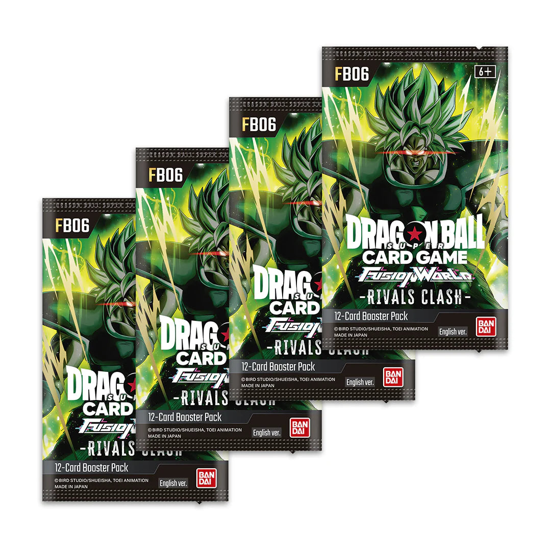 Dragon Ball Card Game - Fusion World FB06 - Rivals clash - bustina sigola - ENG