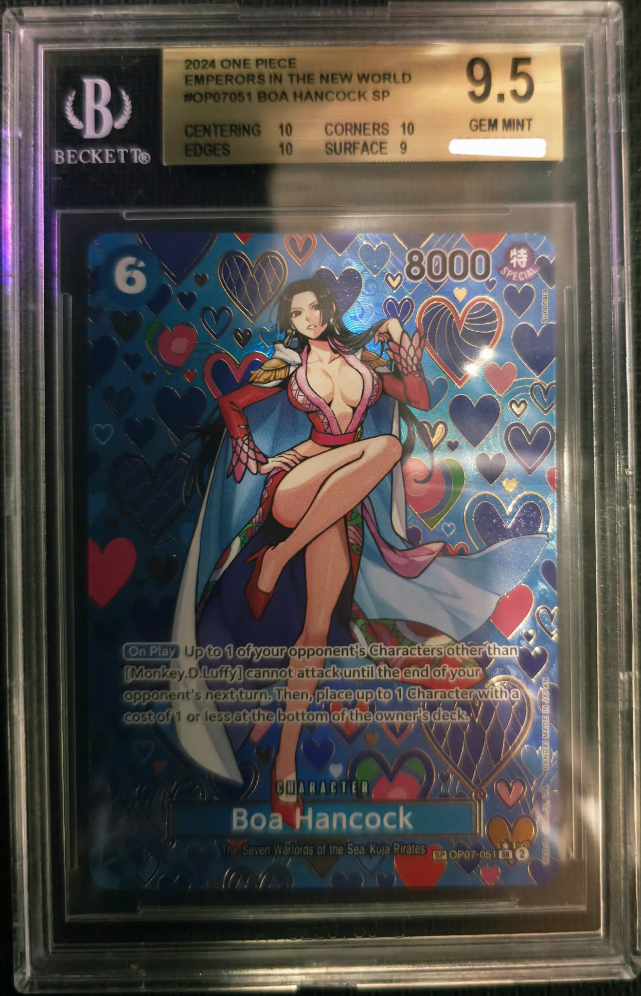 One Piece - Boa Hancock - OP07-051 - SP MOSAICO OP09 - ENG - BECKETT 9,5