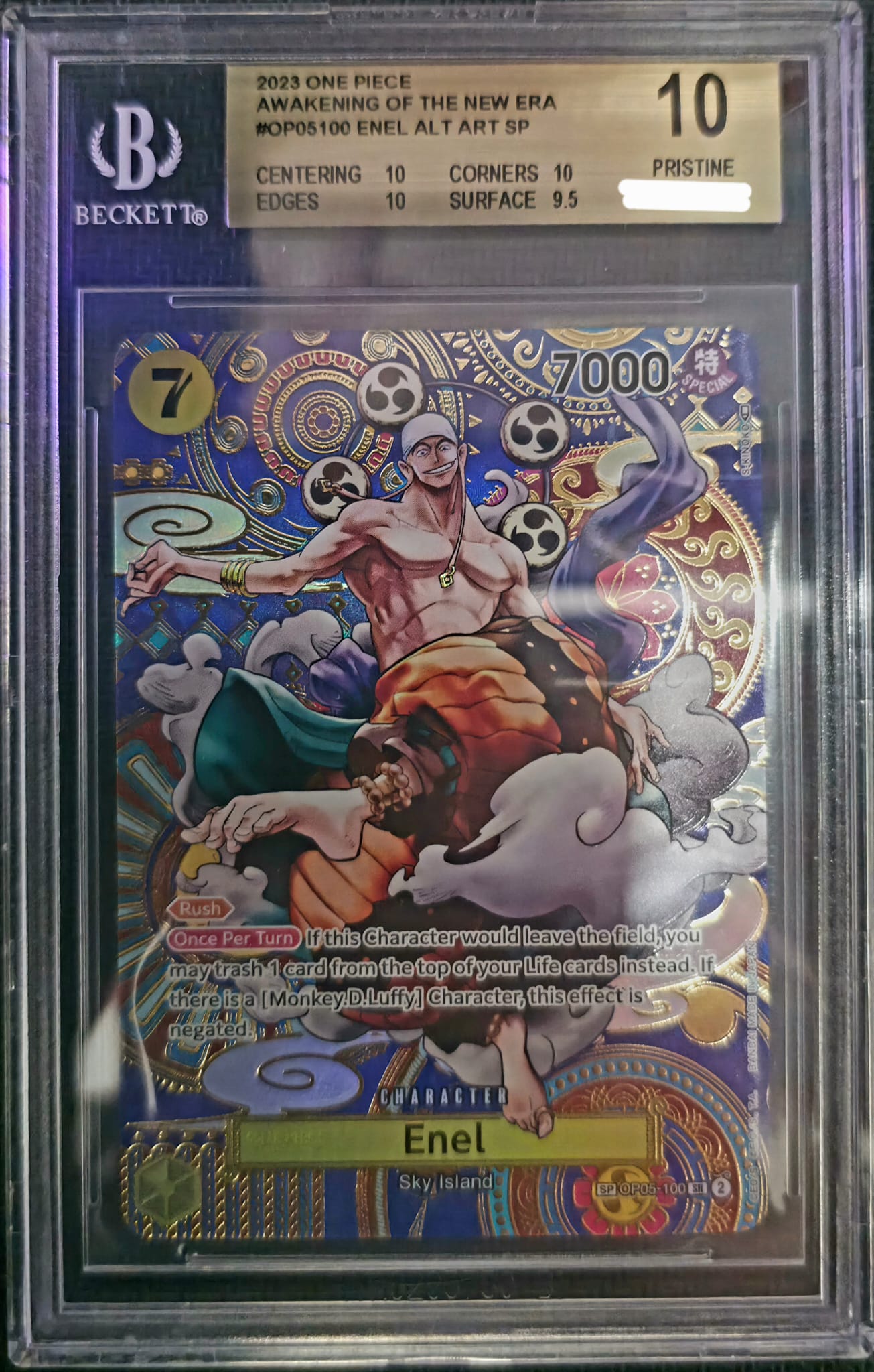 One Piece - Enel - OP05-105 - SP MOSAICO OP05 - ENG - BECKETT 10