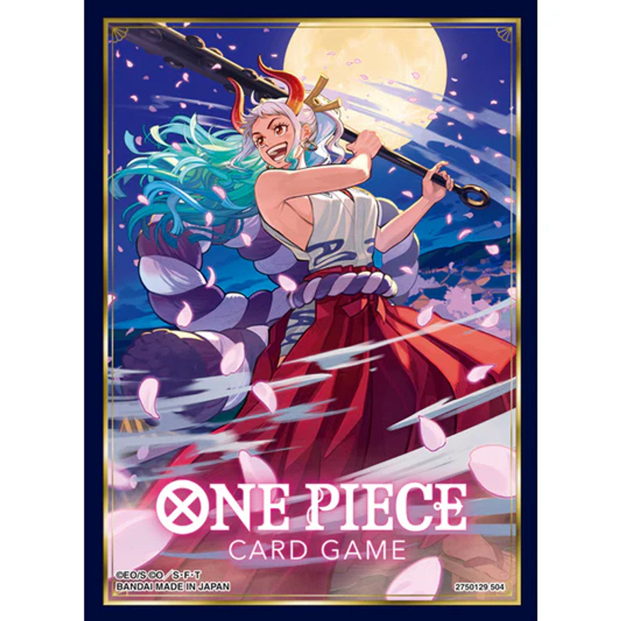 One Piece Card Game - Official Card Sleeve 8 - 3 Yamato