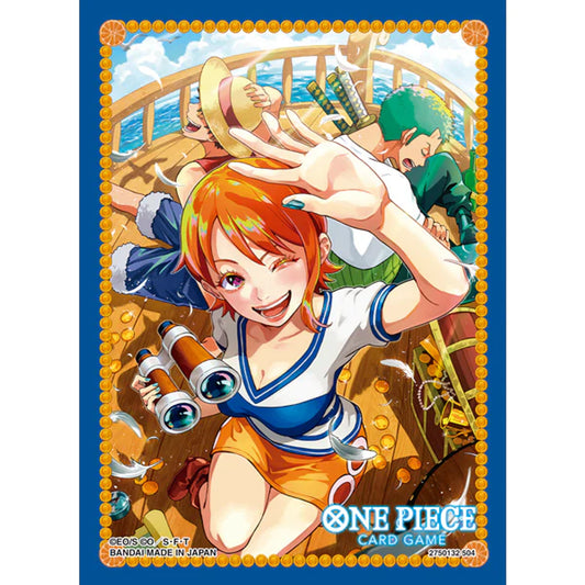 One Piece Card Game - Official Card Sleeve 8 - 2 Nami
