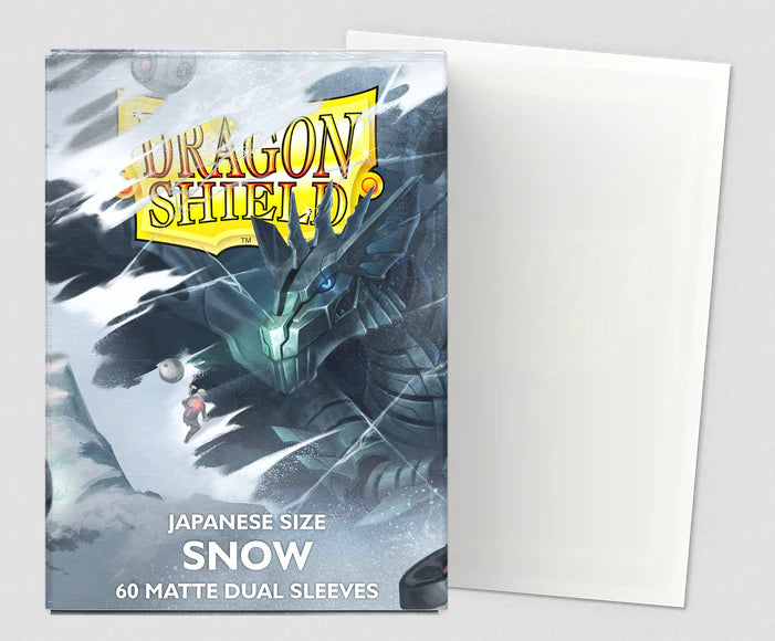 Dragon Shield - Japanese Size - Snow Matte (60 Bustine)