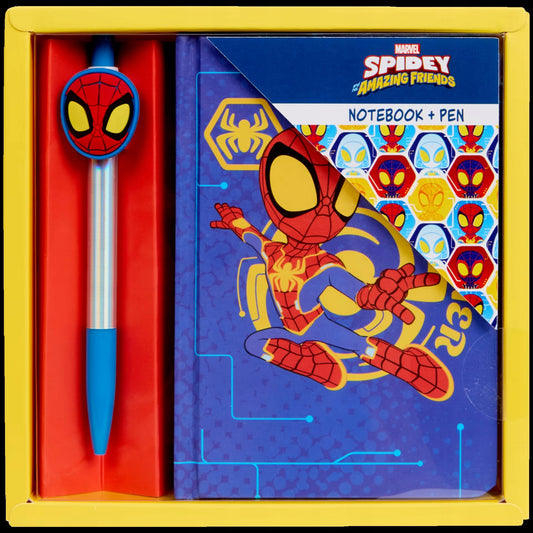 NOTEBOOK CON PENNA - MARVEL - SPIDERM-MAN