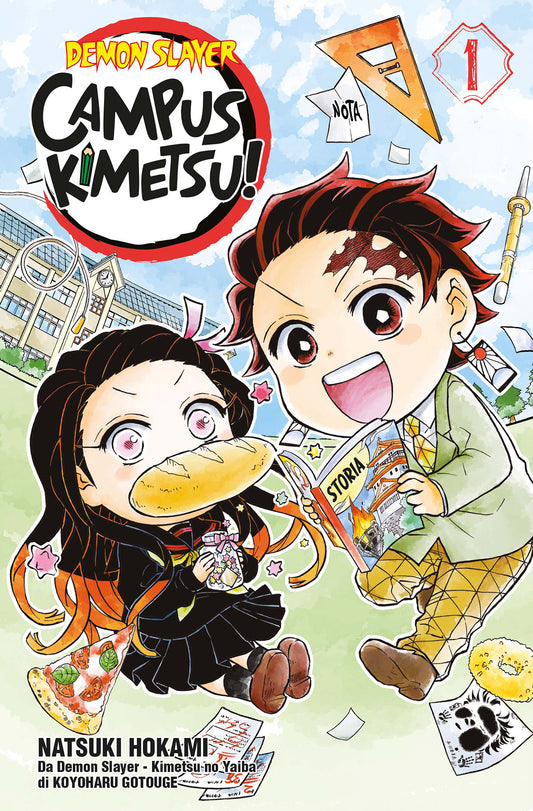 Star Comics - Demon Slayer Campus Kimetsu! - Natsuki Hokami - Vol. 1