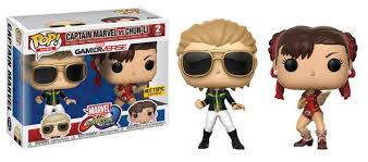 Funko Pop - Marvel - 2 pack - Captain Marvel vs Chun-li