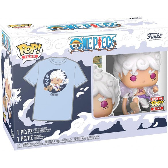 Funko Pop - One Piece - 1607 LUFFY GEAR FIVE Exclusive Pop & Tee con t-shirt M