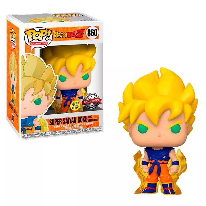 Funko Pop - DRAGON BALL - 860 Super Saiyan Goku - SPECIAL EDITION - GLOW IN THE DARK