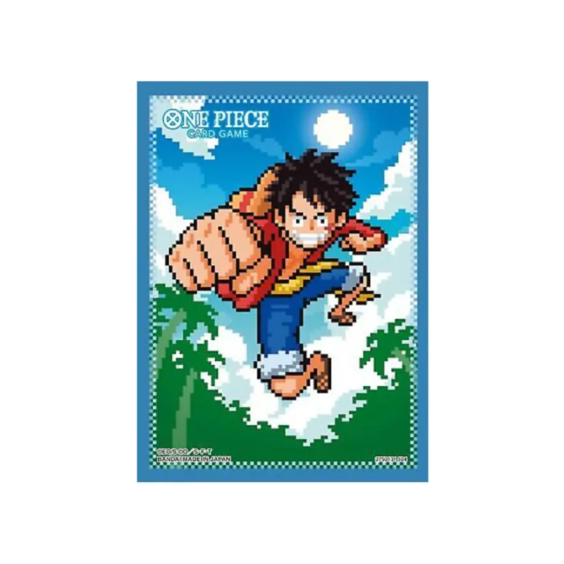 One Piece Card Game - Official Card Sleeve 8 - 1 Luffy