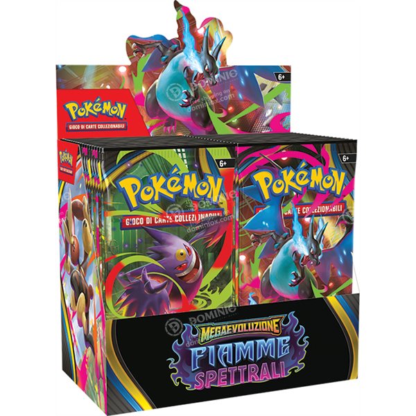 Pokemon - MegaEvoluzione Fiamme Spettrali - Box Display da 36 bustine - IT