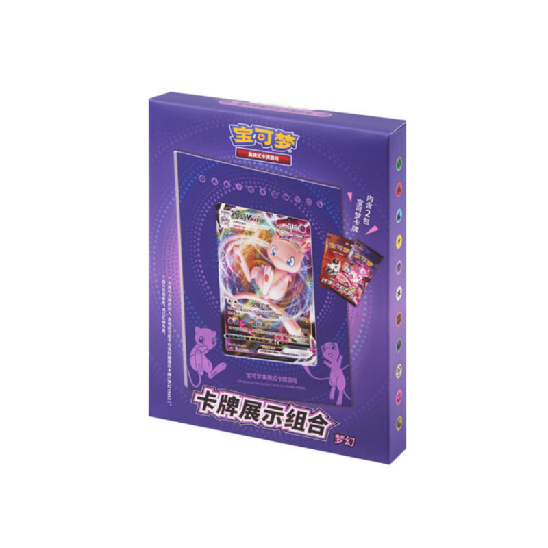 Pokemon - collezione con cornice MEW - JUMBO PACK COLPO FUSIONE