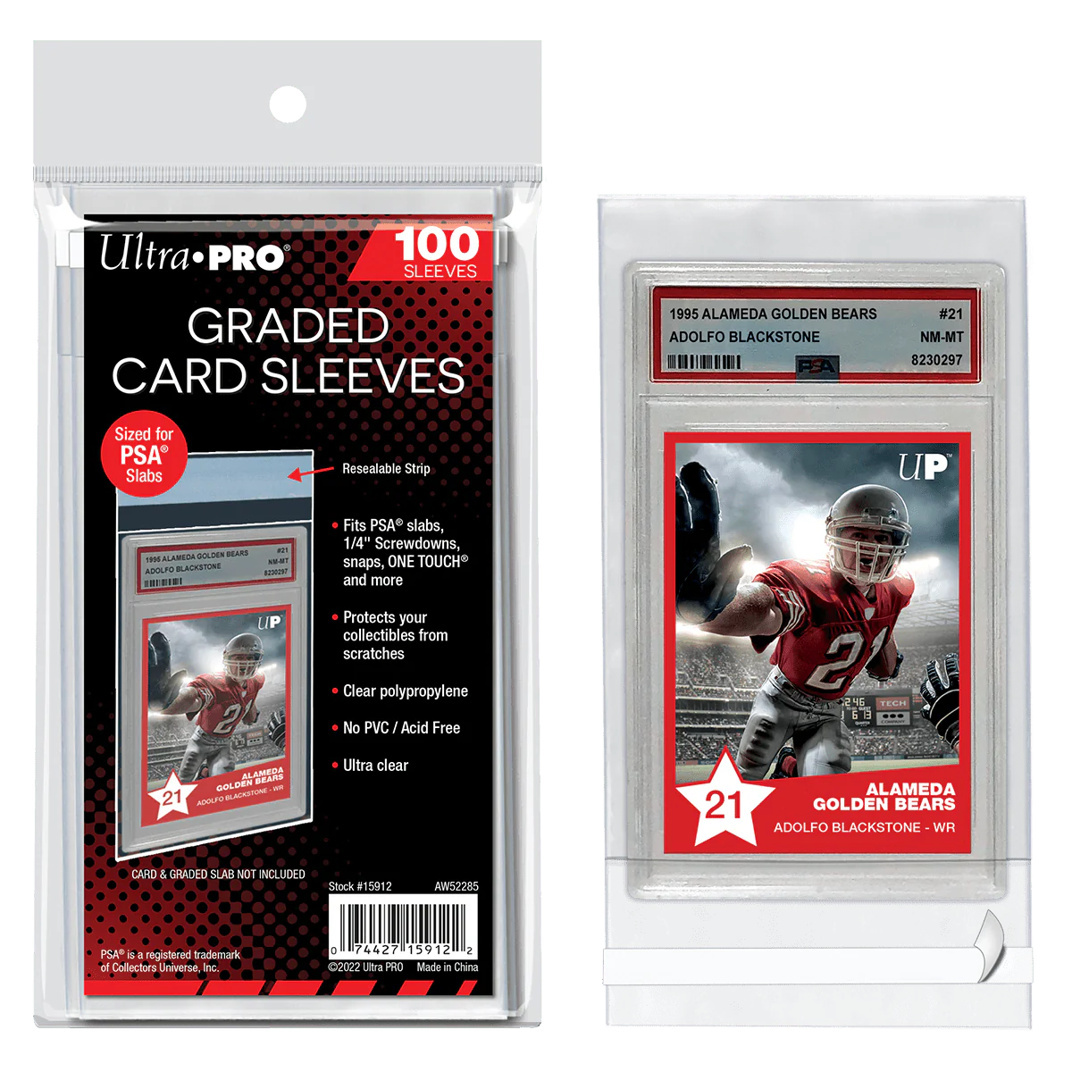 Ultra Pro - Graded Card sleeves - PSA size case (100)