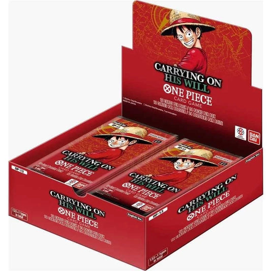 One Piece Card Game OP13 - Carrying on his Will- 24 pack booster Box - ENG