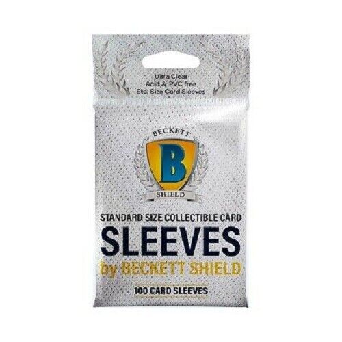 Beckett Shield - Standard size collectible card (100 card sleeves)