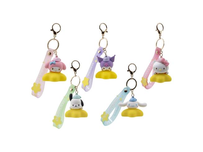 YUME - HELLO KITTY and FRIENDS - Portachiavi Con Luce - Pochacco