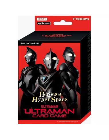 Ultraman card game - SD01 HEROES OF HYPER SPACE - Starter deck ENG
