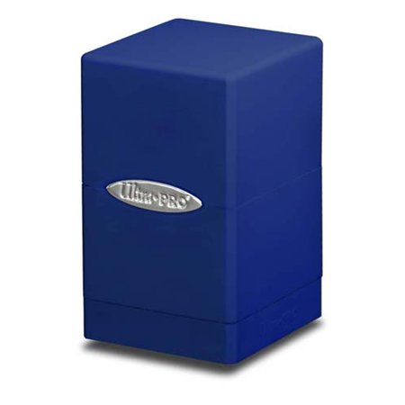 Ultra Pro - SATIN TOWER DECK BOX - 100+ double sleeve cards - BLU