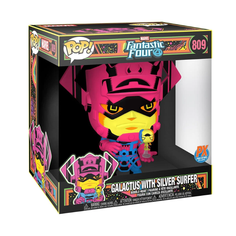 Funko Pop - Marvel Fantastic Four 4 - 809 Galactus With Silver Surfer XXL