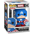 FUNKO POP 8 BIT - MARVEL - CAPTAIN AMERICA 1426 Spedial Edition
