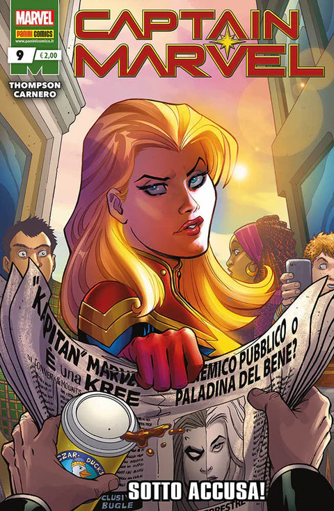 Planet Manga / Panini Comics - Marvel - Captain Marvel Sotto accusa! spillato vol.9