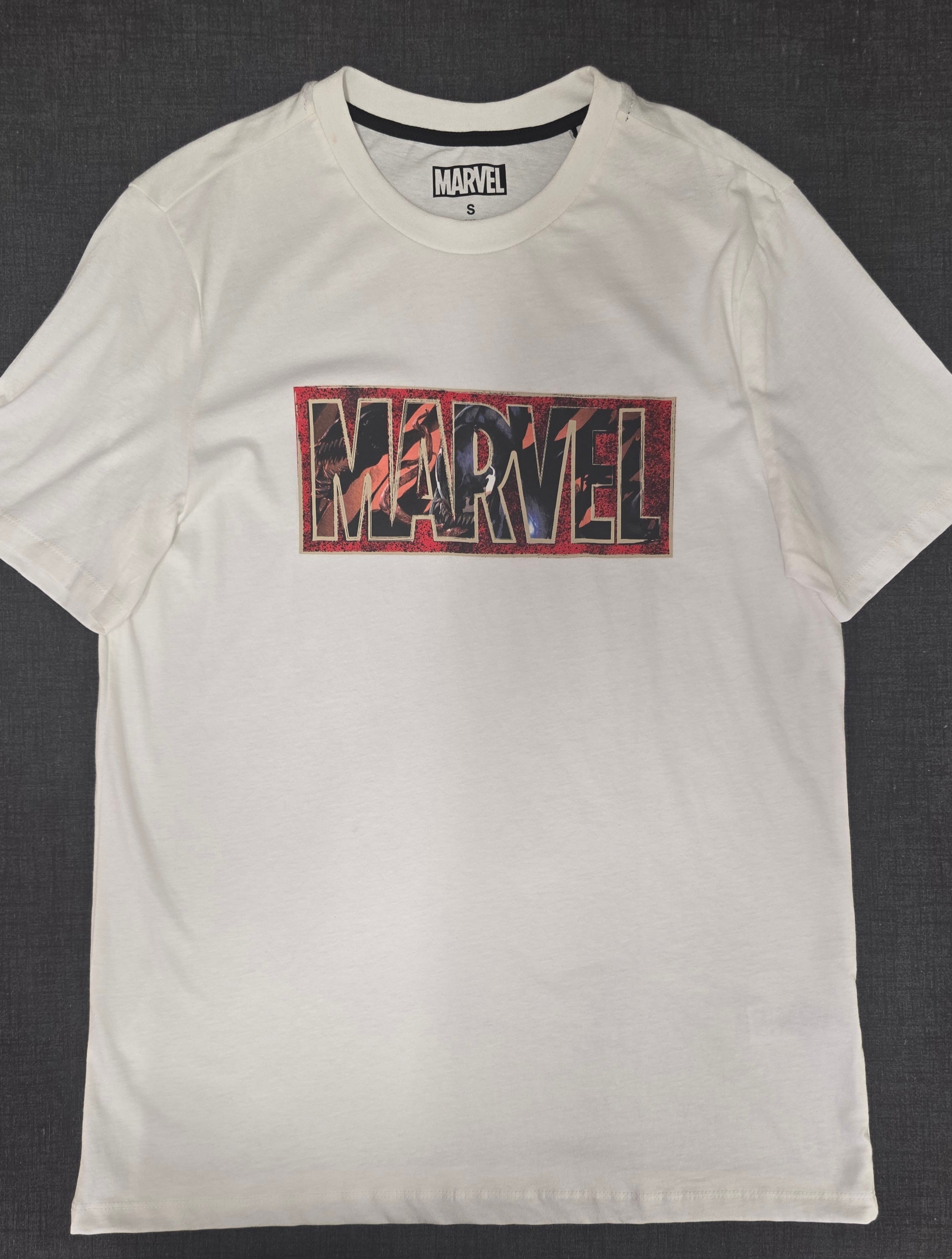 T-Shirt - MARVEL - Taglia S Bianca