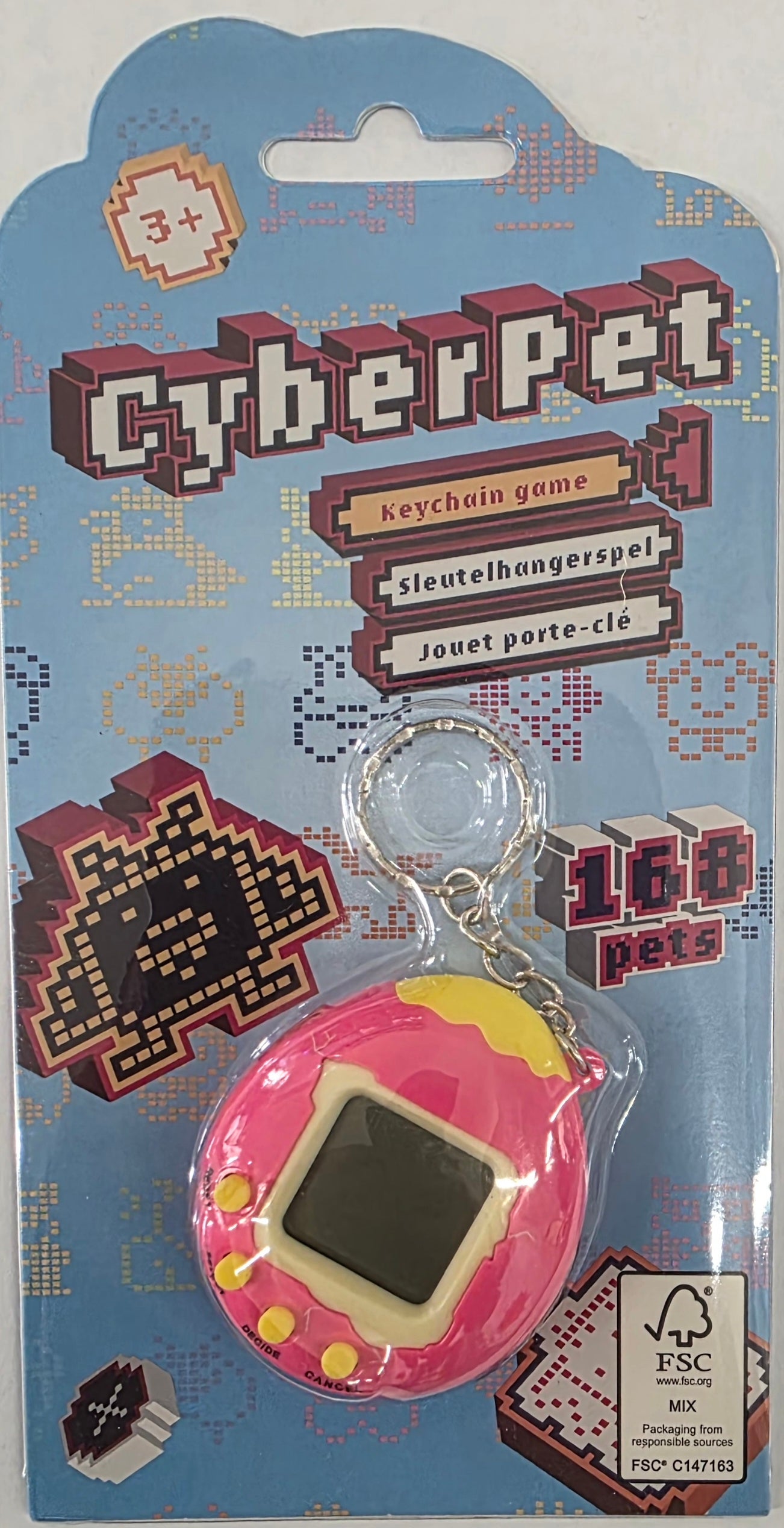 Tamagotchi - Cyberpet - Rosa - 168 Pet