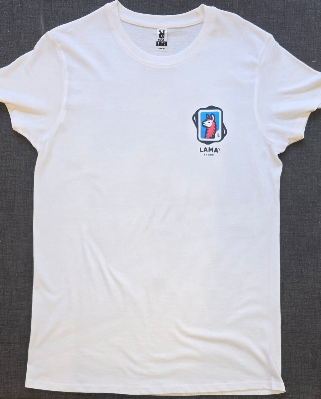 T-Shirt Lama's Store - ROLY - Pokèmon Ash & Pikachu - Taglia L Bianca