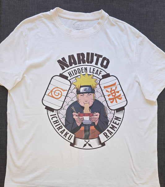 T-Shirt - NARUTO - Naruto Ramen - Taglia XXL - Bianca