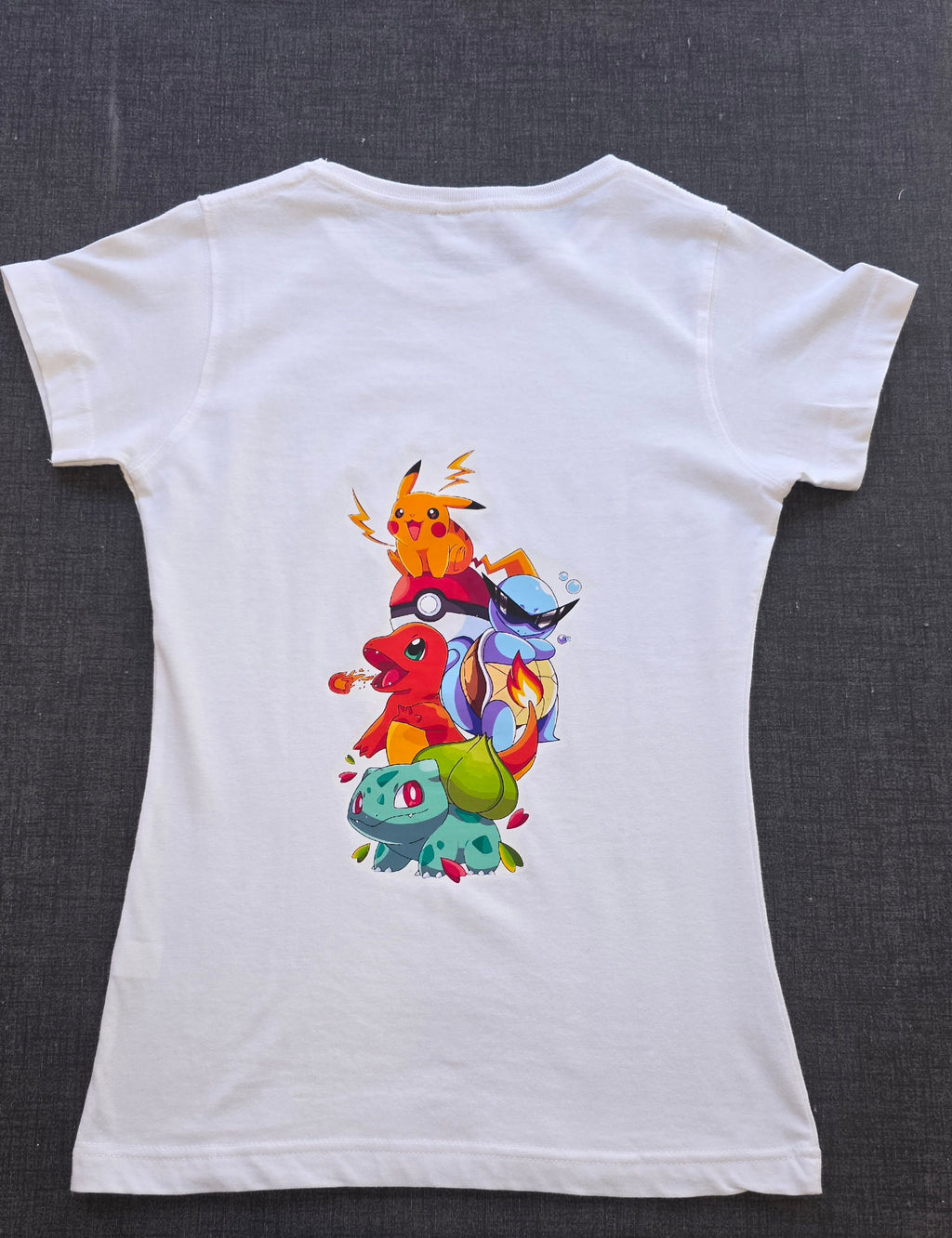 T-Shirt Lama's Store - ROLY - Pokèmon - Taglia XL Bianca