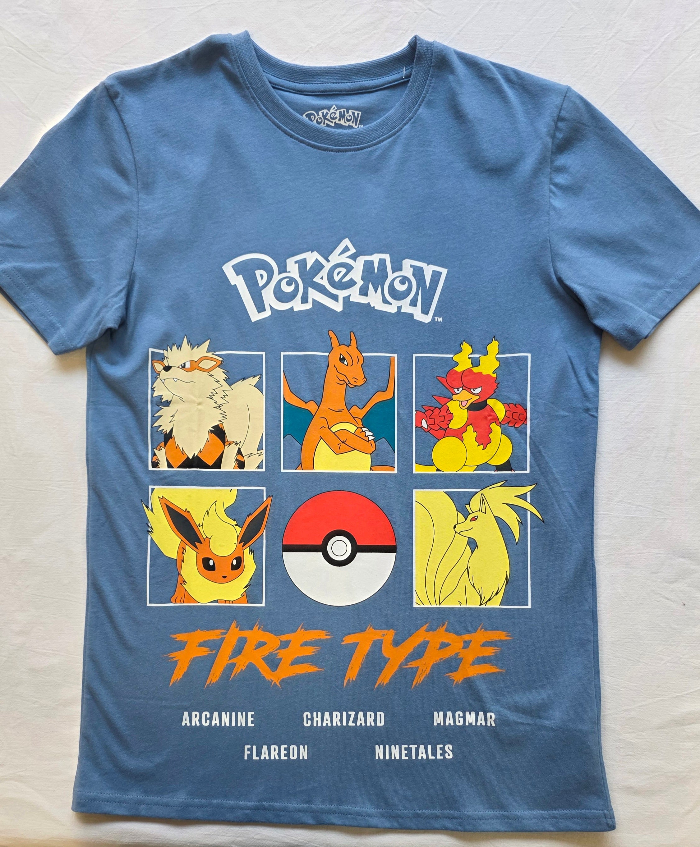 T-Shirt Bimbo - Pokèmon Blue - 11 / 12 Anni