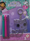 Gabby's Dollhouse - sirena - Portachiavi da Colorare
