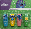 Disney - Set Evidenziatori - 4 pezzi vari colori STITCH