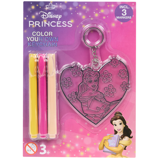 DISNEY PRINCESS - Portachiavi da Colorare