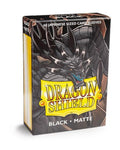 Dragon Shield - Japanese Size - BLACK MATTE (60 Bustine)