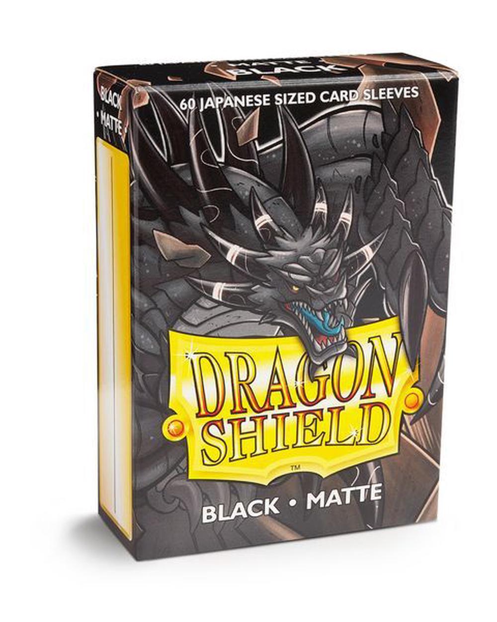 Dragon Shield - Japanese Size - BLACK MATTE (60 Bustine)