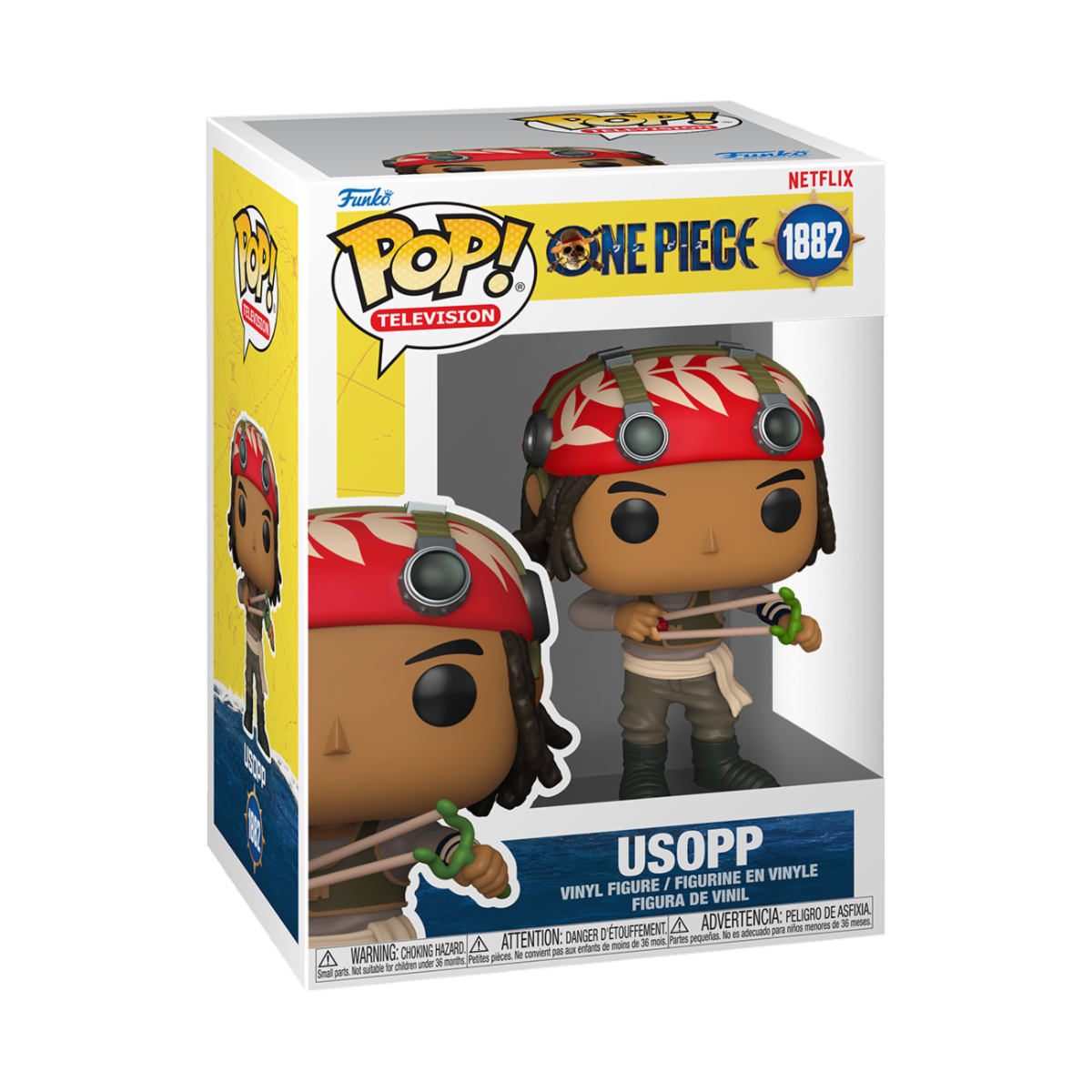 Funko Pop - One Piece Netflix - USOPP 1882