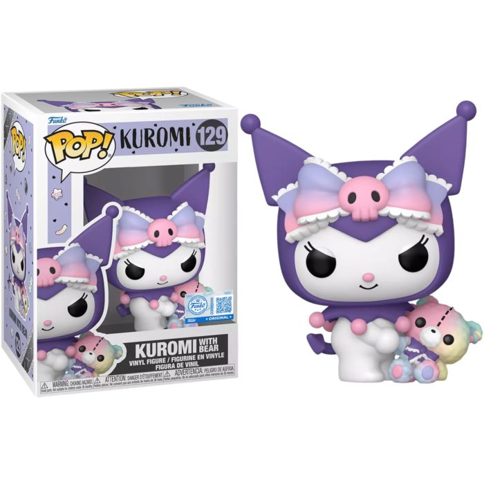 Funko Pop - KUROMI - 129 KUROMI With BEAR - SPECIAL EDITION