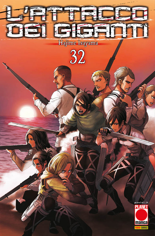 Planet Manga - Hajime Isayama - Attacco Dei Giganti - Vol. 32