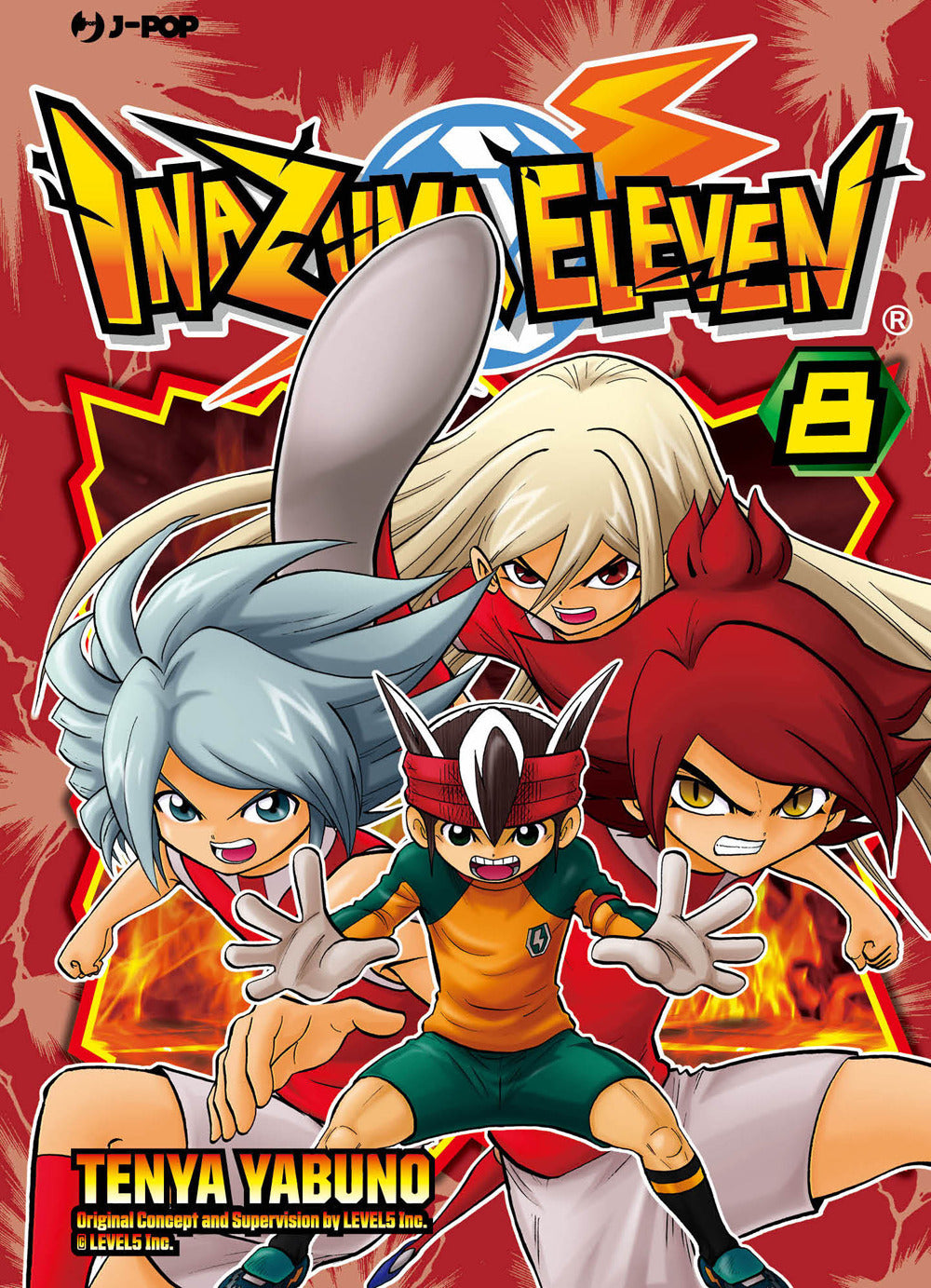 J-Pop - INAZUMA ELEVEN - Tenya Yabuno - Vol. 8