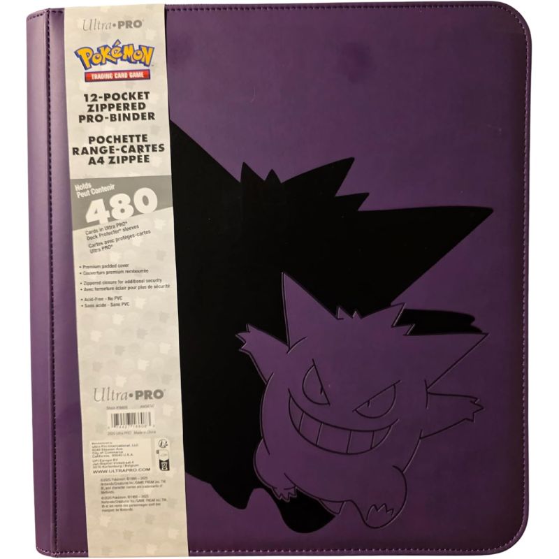 Ultra Pro - Album POKEMON - GENGAR - 12 Tasche - VIOLA