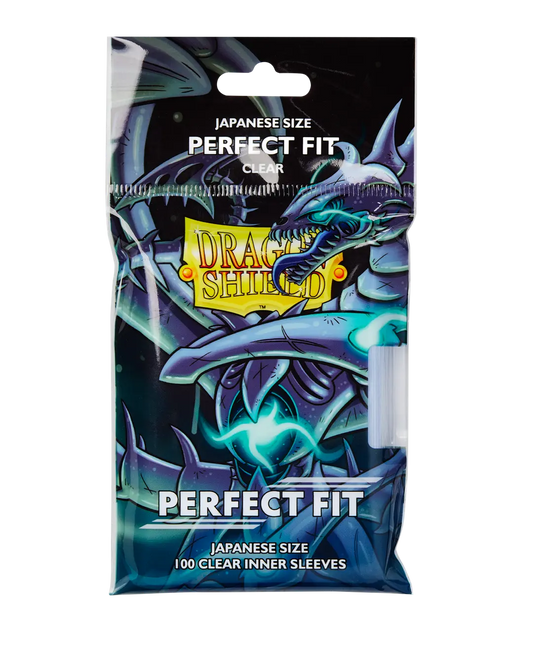 Dragon shield – Perfect Fit Japanese Size (100 clear inner sleeves)