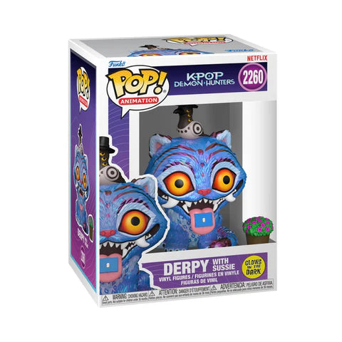 Funko Pop - K POP DEMON HUNTER - DERPY with SUSSIE - GLOW IN THE DARK 2260